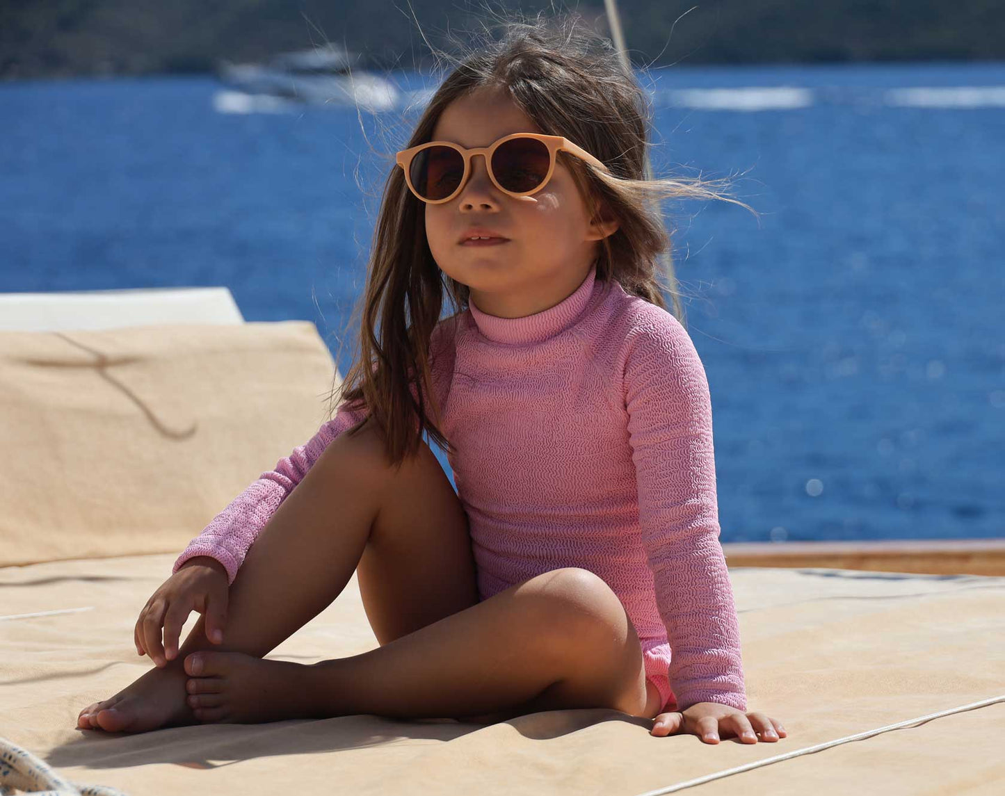 Sand Wave Long Sleeve Swimsuit