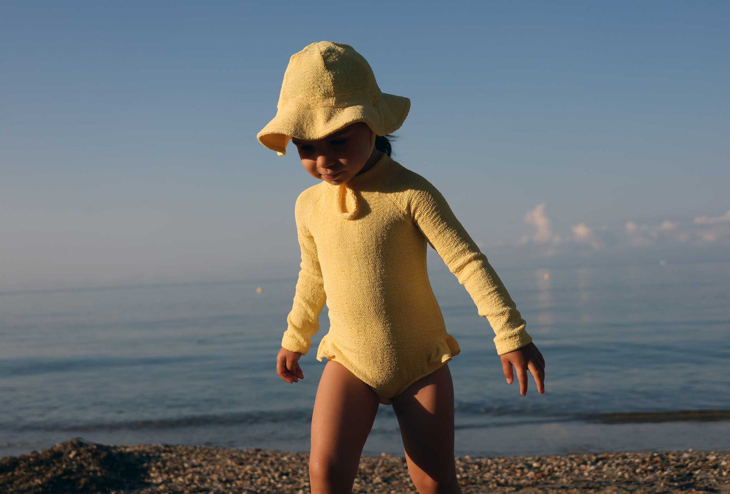 Sand Wave Long Sleeve Swimsuit