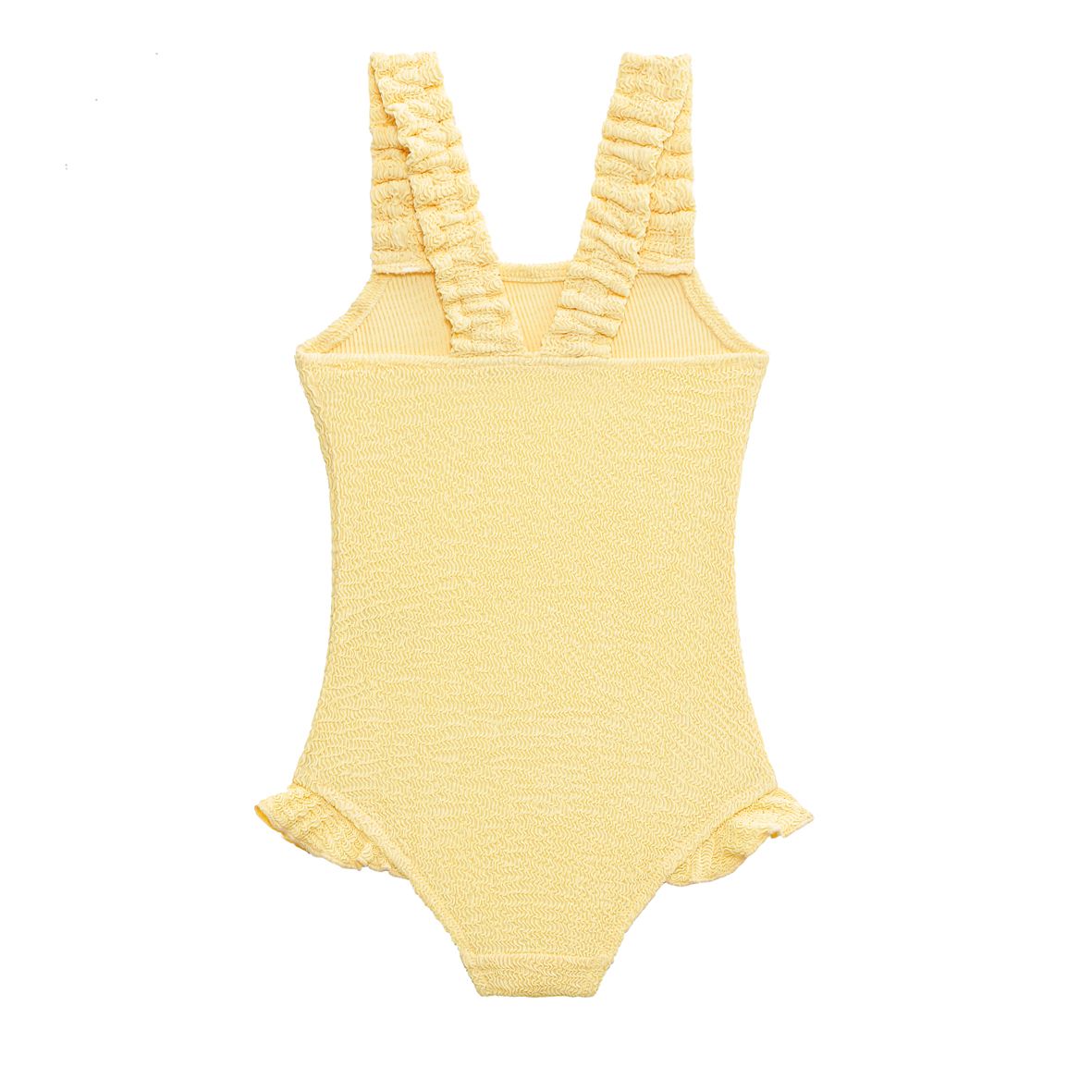 Sand Wave Smocked Swimsuit
